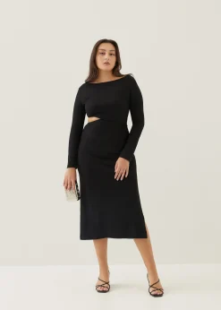 Leoda Jersey Column Maxi Dress