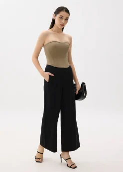 Lia Crop Bustier Top