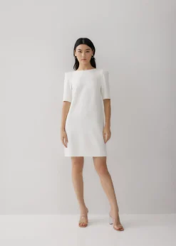 Libby Shift Puff Sleeve Dress
