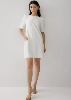 Libby Shift Puff Sleeve Dress
