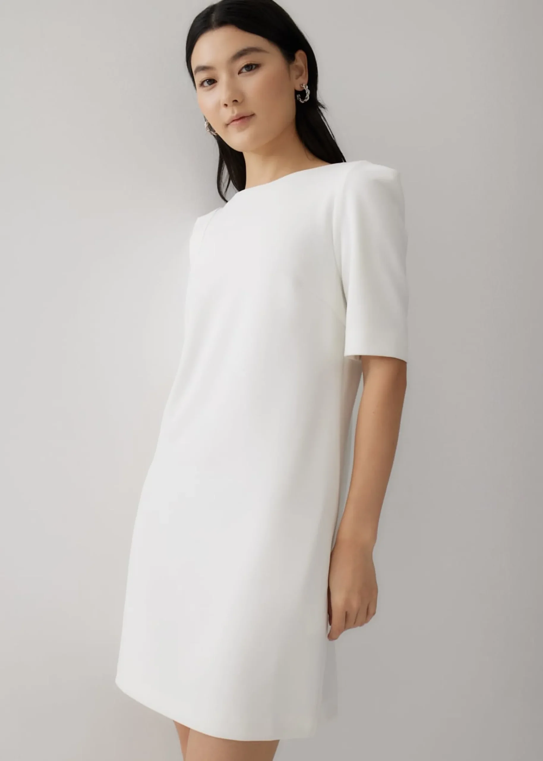 Libby Shift Puff Sleeve Dress