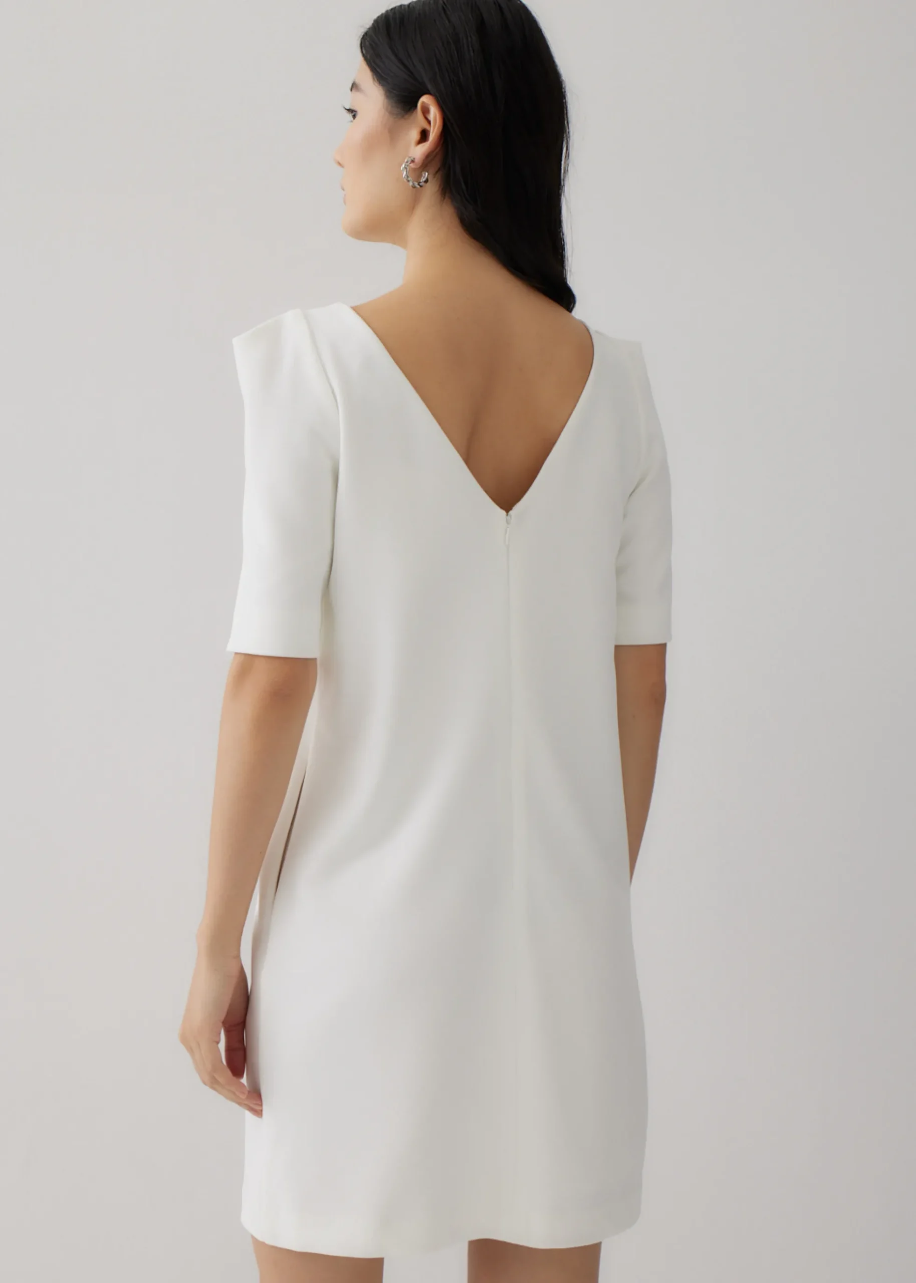 Libby Shift Puff Sleeve Dress