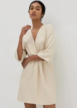 Liliana Twist Front Wrap Dress
