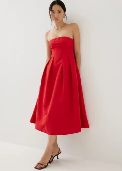 Lina Fit & Flare Midi Dress