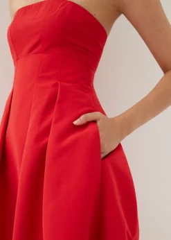 Lina Fit & Flare Midi Dress