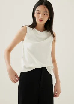 Lindea Drape Shell Top