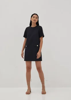 Lindsey Pocket Shift Dress