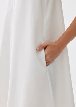 Linen Swing Mini Dress