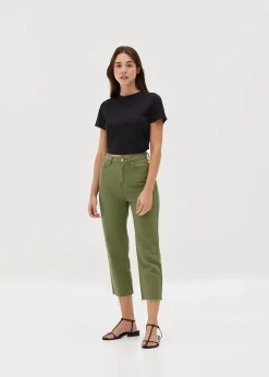 Liora Jersey Crop Tee