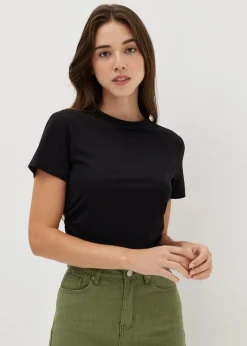 Liora Jersey Crop Tee