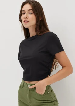 Liora Jersey Crop Tee
