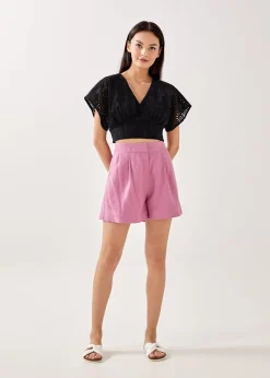 Lithany Broderie Smocked Top