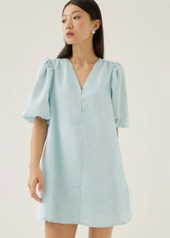 Loreen Tweed A-line Mini Dress