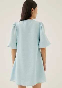 Loreen Tweed A-line Mini Dress