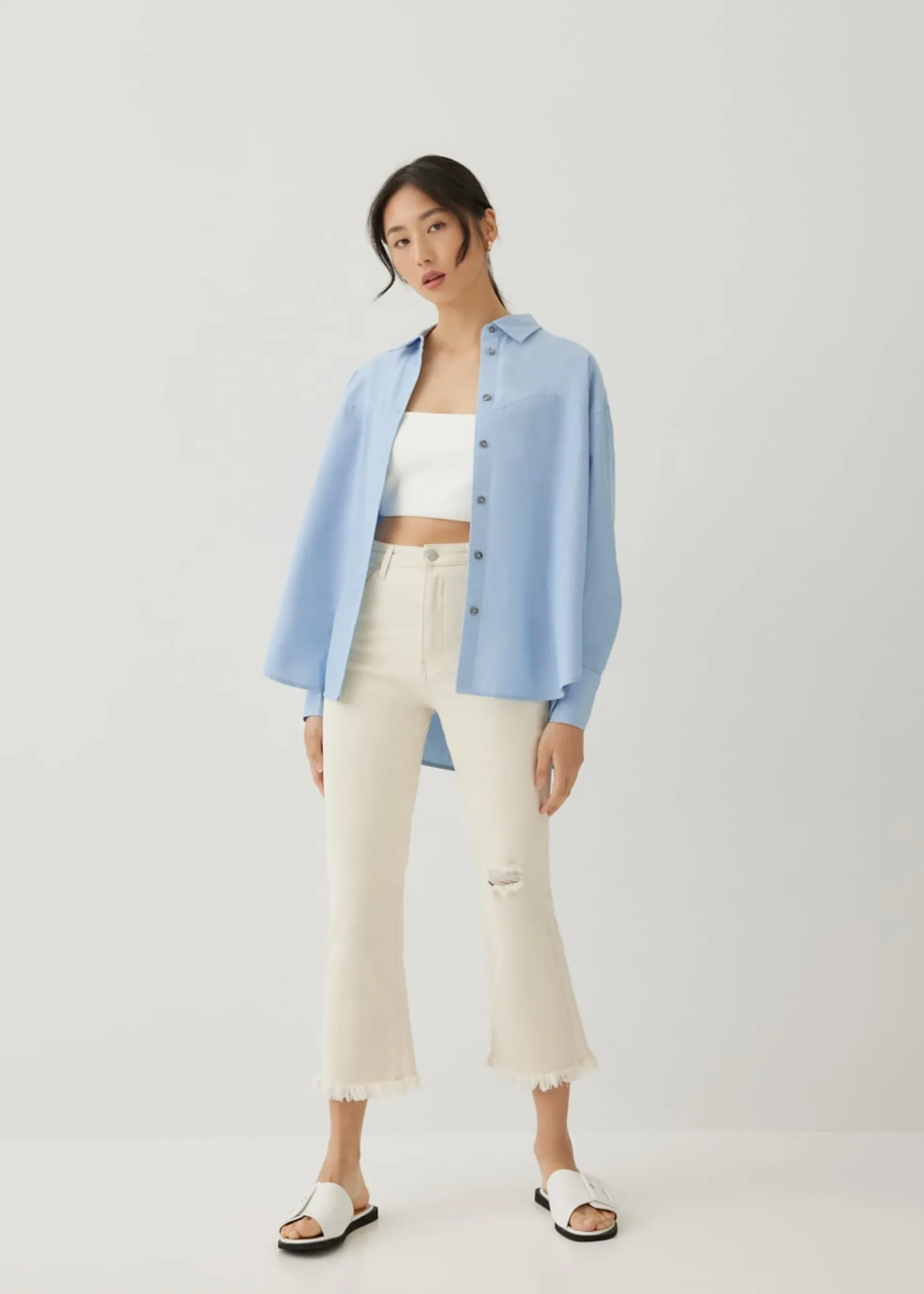 Louie Cotton Collar Shirt