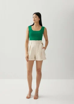 Lovella Knit Square Neck Tank