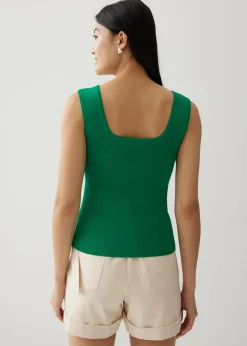 Lovella Knit Square Neck Tank