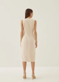 Luci Tailored Column Midi Dress