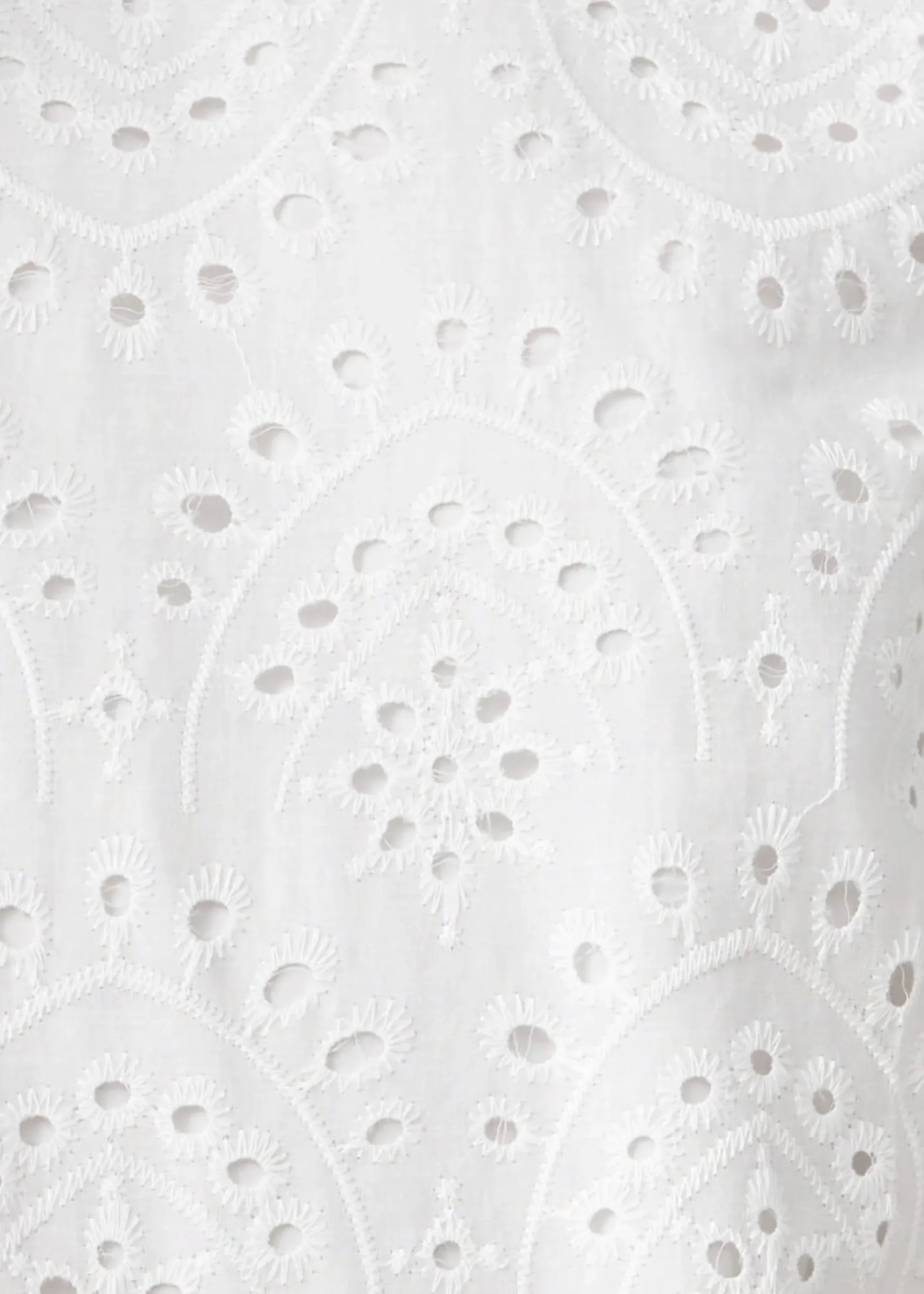 Lucia Broderie Anglaise Balloon Sleeve Blouse