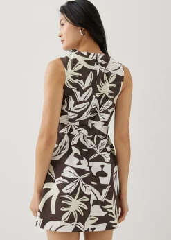 Lupita Wrap Dress in Tropical Breeze