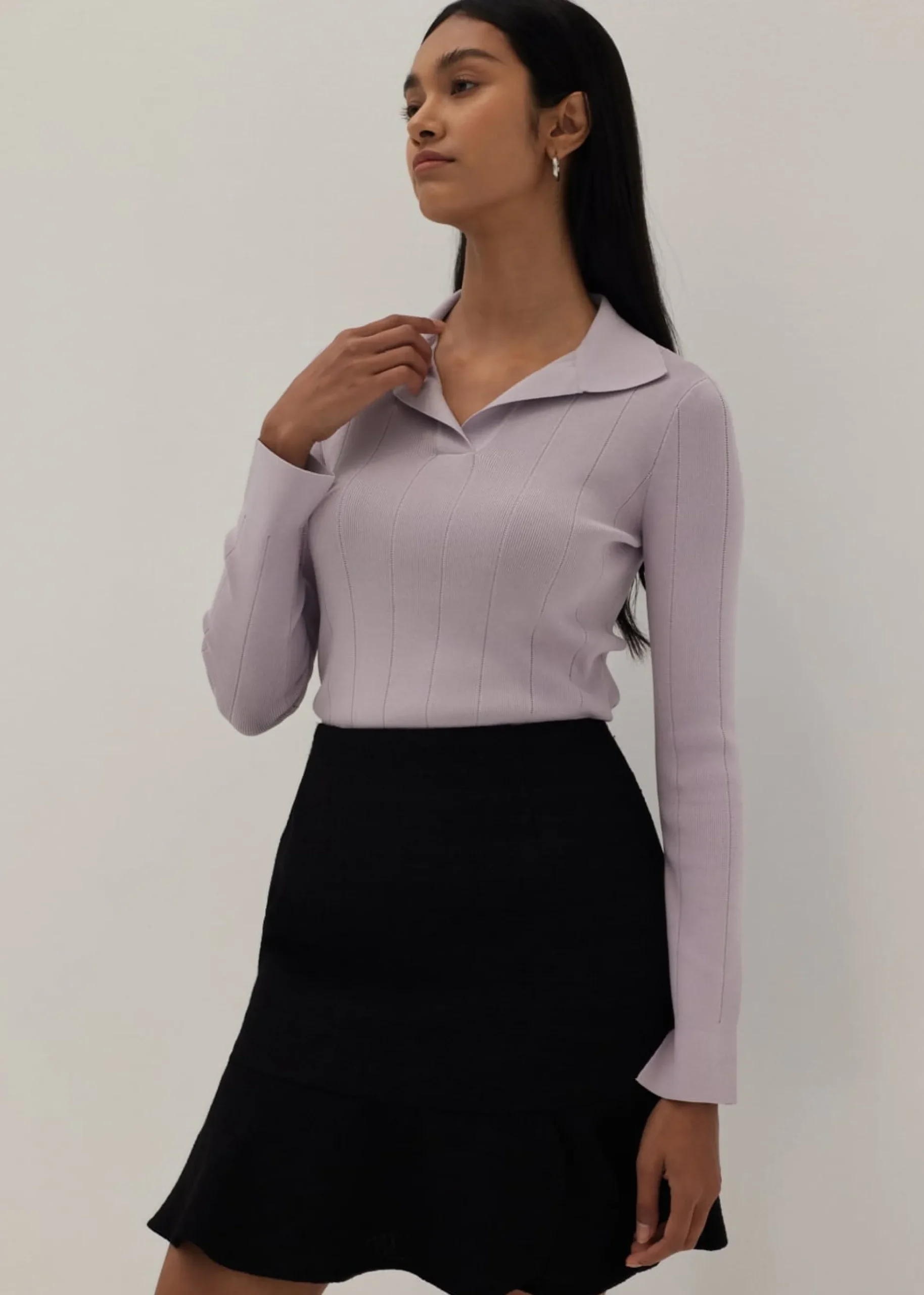 Maddox Knit Polo Top