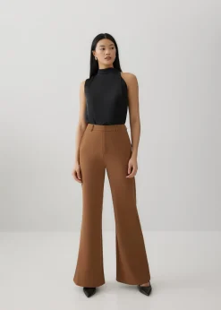 Madelaine Satin Asymmetrical Drape Top