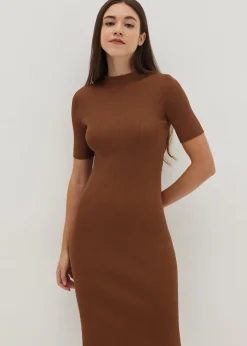 Madelia Turtleneck Bodycon Dress