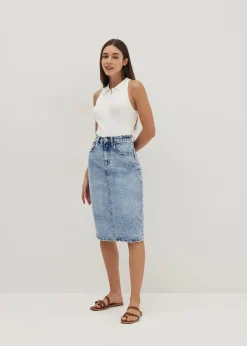 Maevis Button Down Polo Top