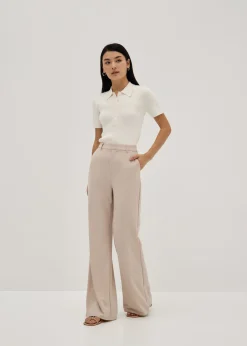 Maevis Collar Knit Top