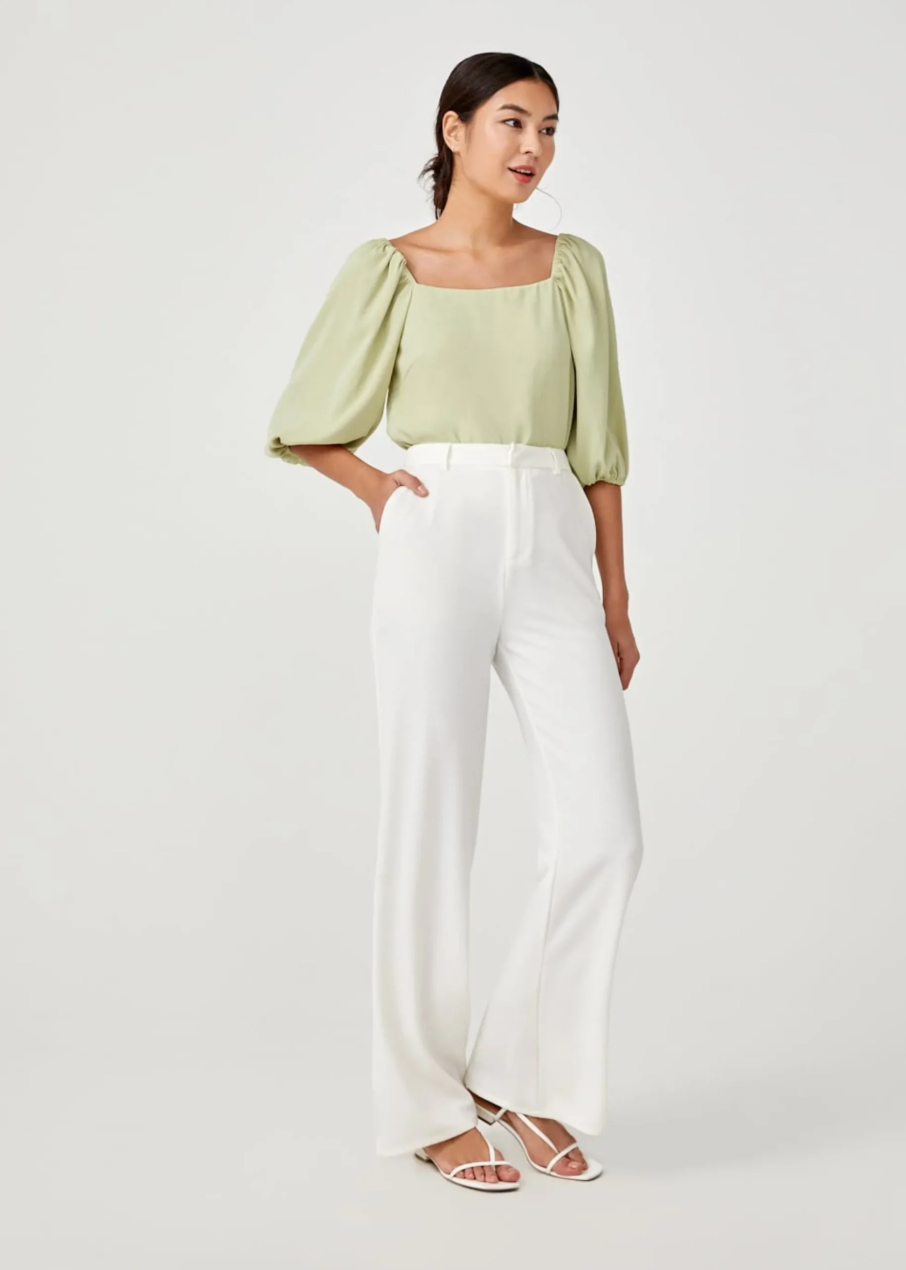 Malwena Puff Sleeve Blouse