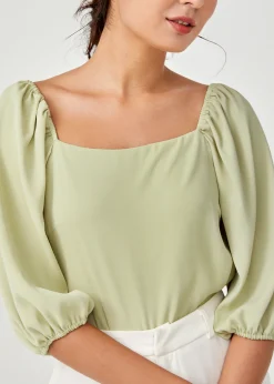 Malwena Puff Sleeve Blouse