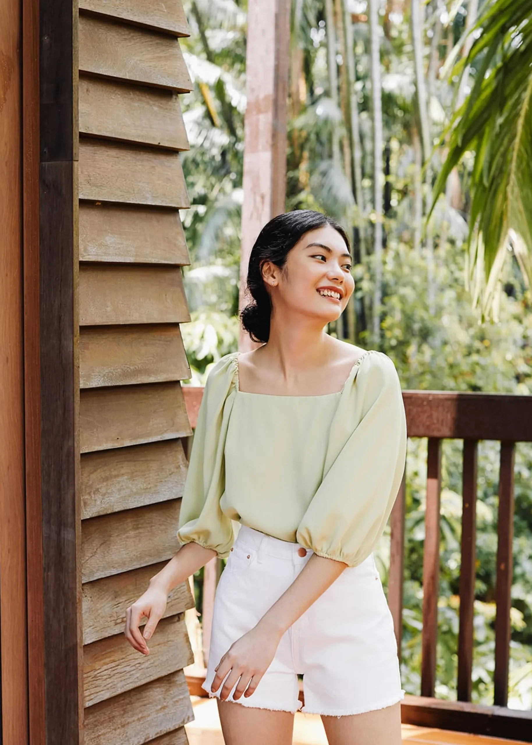 Malwena Puff Sleeve Blouse