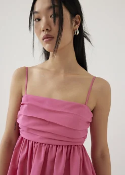Manika Ruched Tulip Maxi Dress