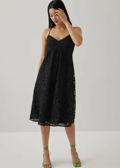 Marcy Crochet Cross Back Dress