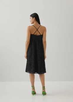 Marcy Crochet Cross Back Dress