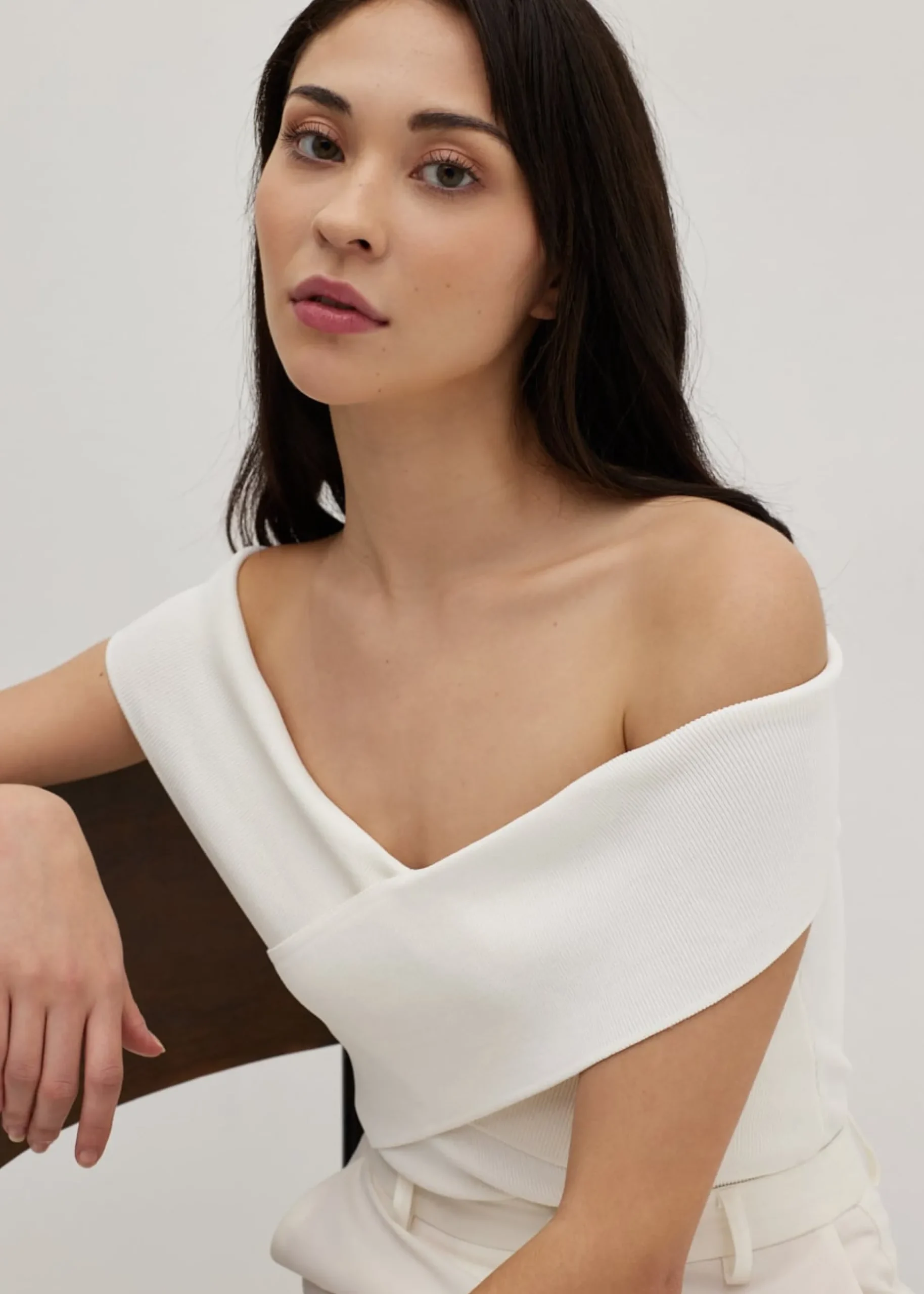 Margaux Off Shoulder Knit Top