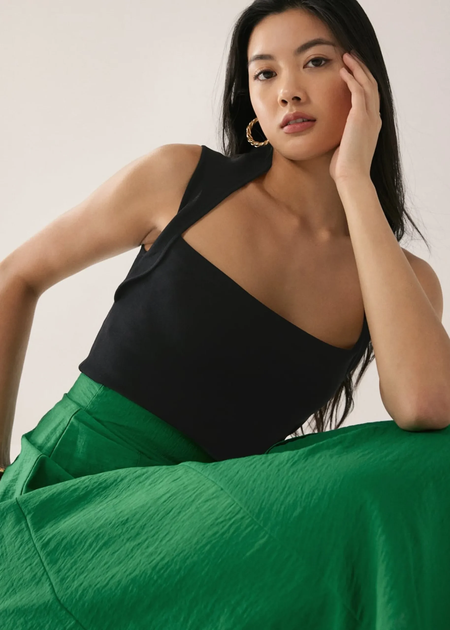 Margie Foldover Knit Tank