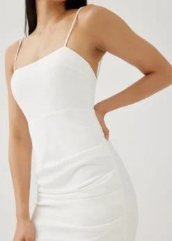 Mari Padded Low Back Dress