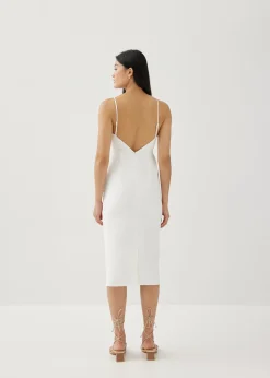 Mari Padded Low Back Dress
