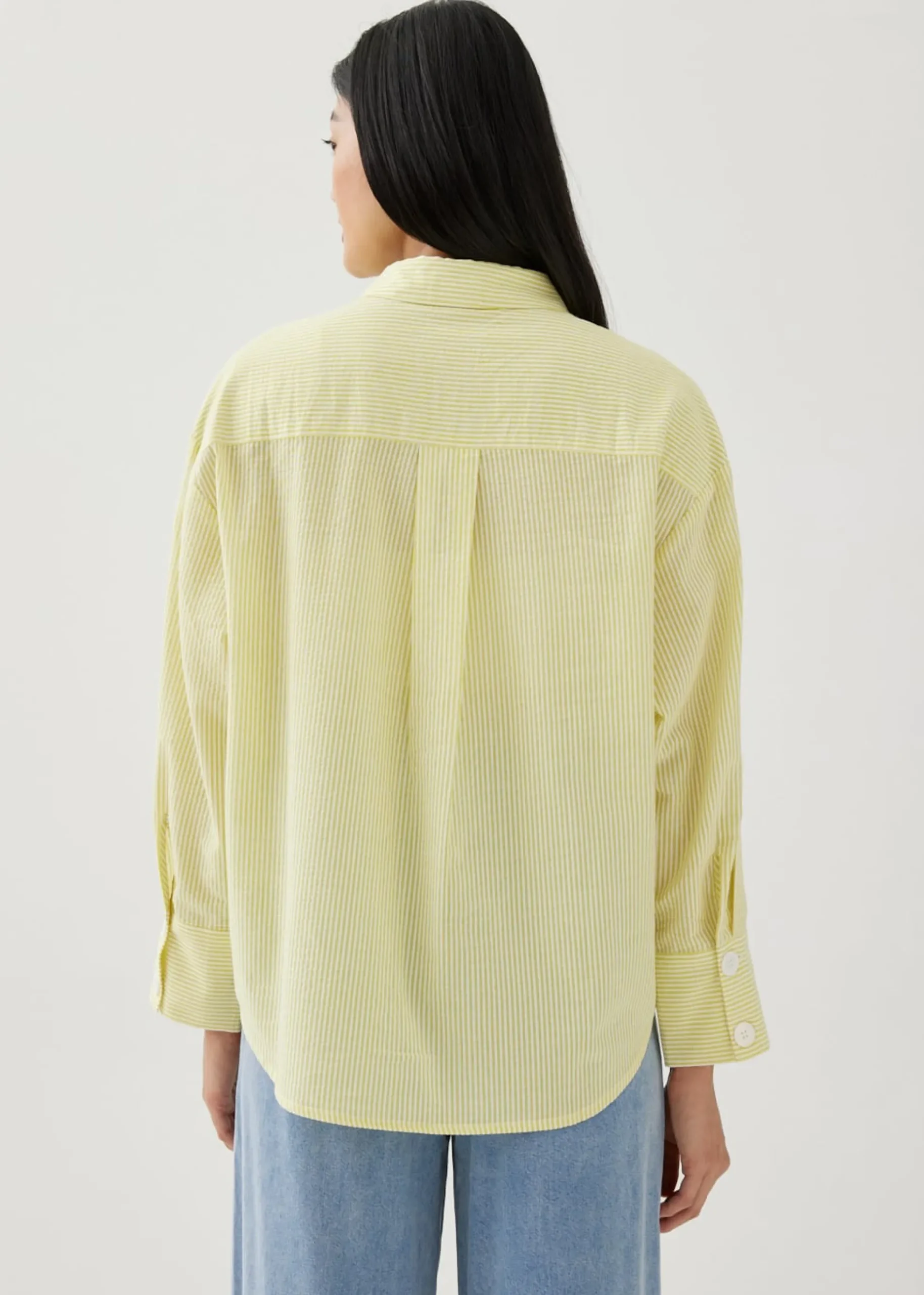 Mariah Striped Oversized Shirt