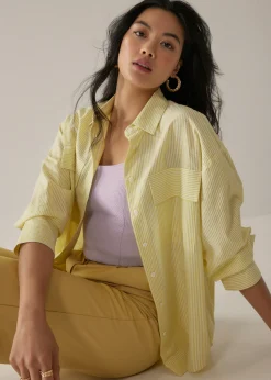 Mariah Striped Oversized Shirt