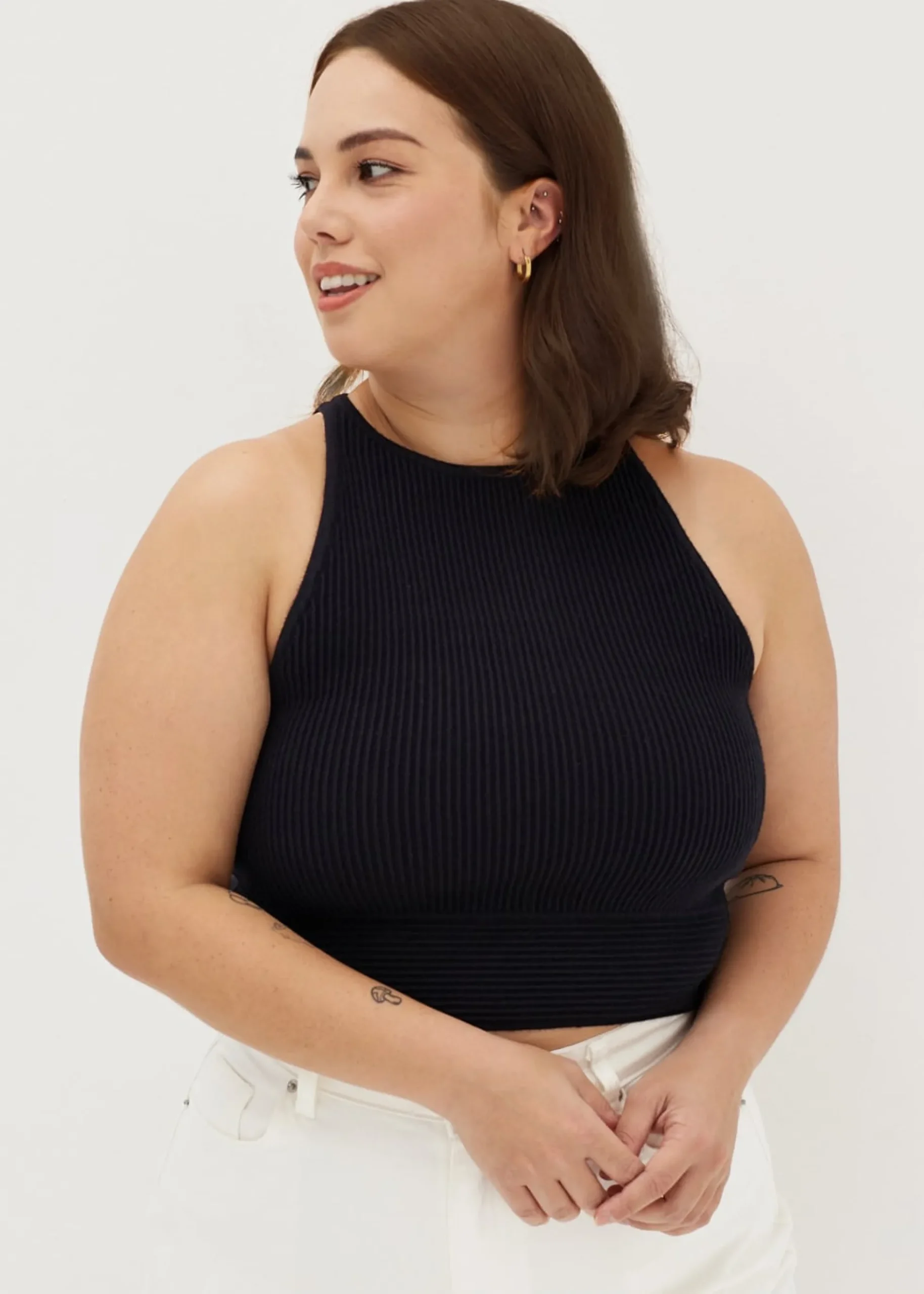 Marisa Textured Knit Tank