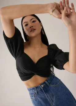 Marly Padded Twist Front Top