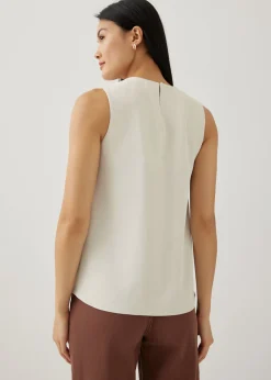 Martha Asymmetric Drape Top
