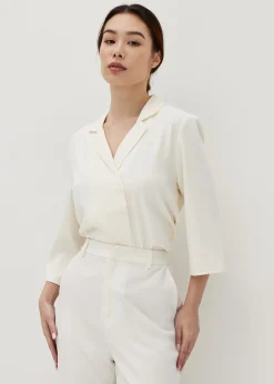 Maryanne Double Breasted Tailored Blouse