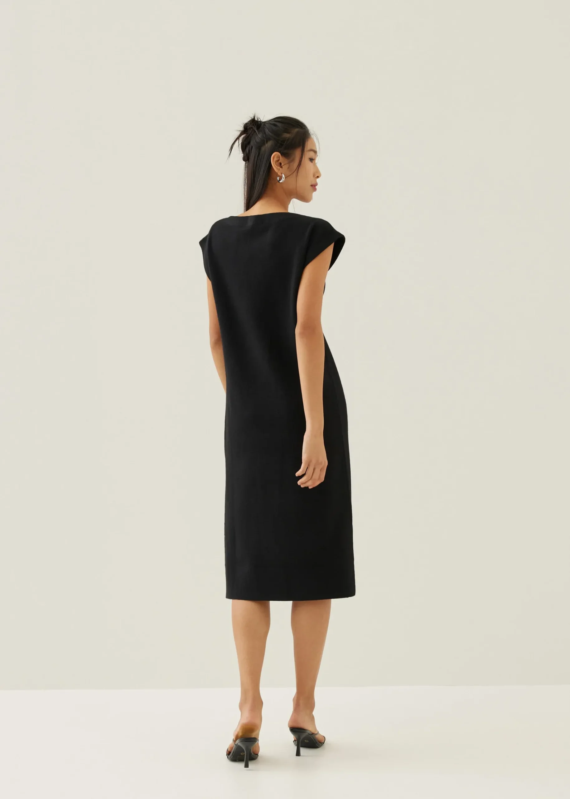 Maura Knit Column Midi Dress