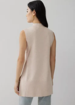 Melinda High Neck Knit Tank Top