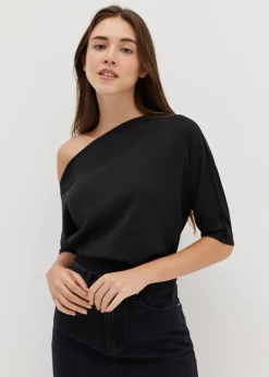 Melvie Relaxed Asymmetrical Top