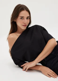 Melvie Relaxed Asymmetrical Top