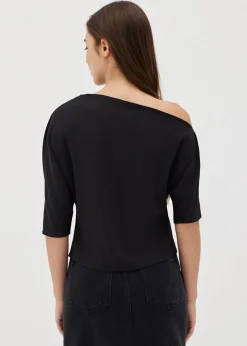 Melvie Relaxed Asymmetrical Top